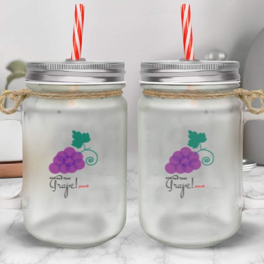 Feel Grape X Great Mason Jar Cups