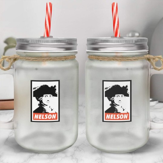 Horatio Nelson Mason Jar Cups