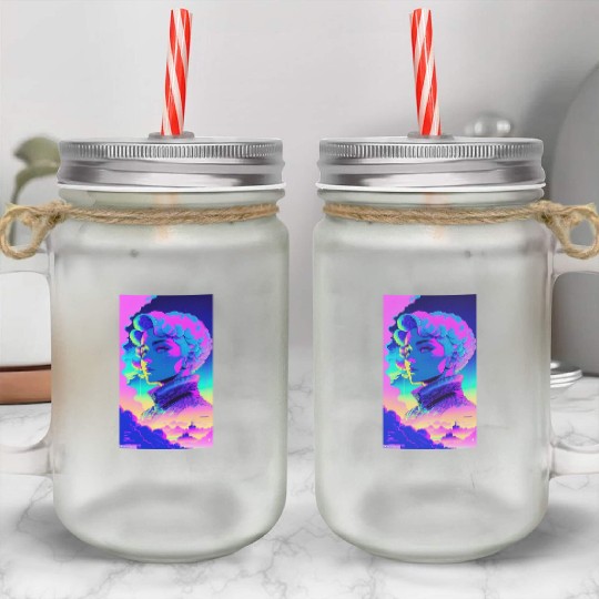 Ai technology using human thoughts Mason Jar Cups