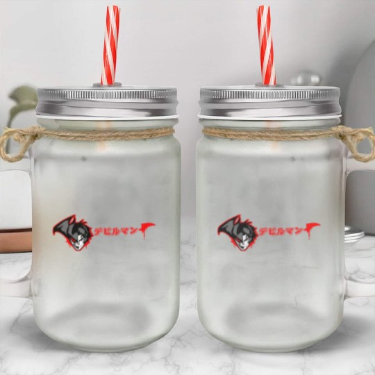Devilman Crybaby classic Mason Jar Cups