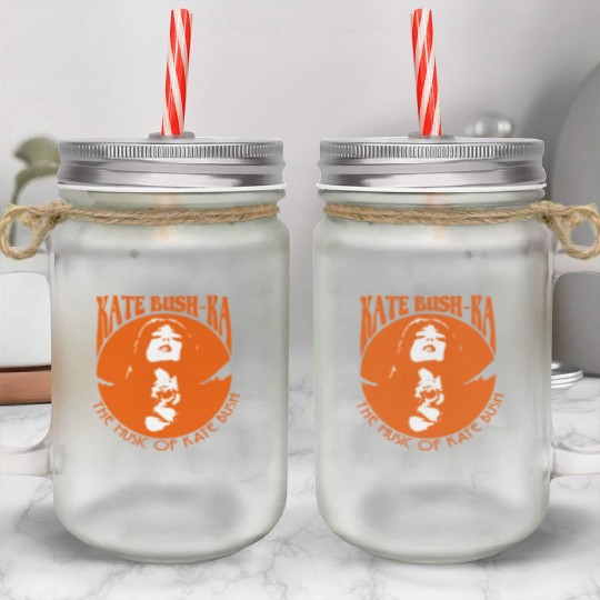 Kate Bush Mason Jar Cups