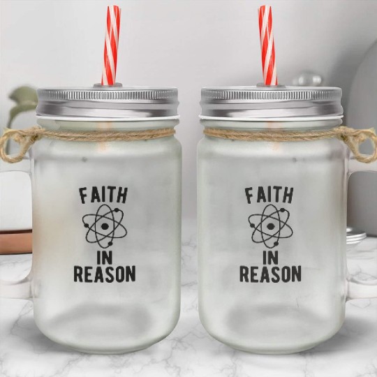 Atheist Atheism Anti Religion Securalism God Sucks Mason Jar Cups
