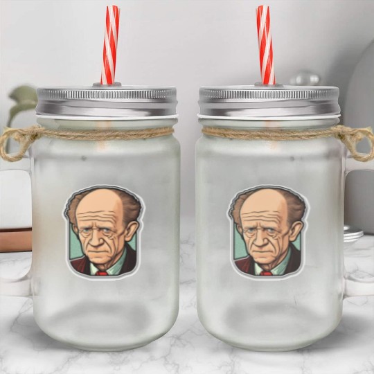 Heisenberg Physicist Mason Jar Cups