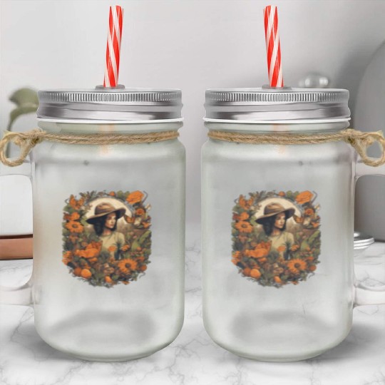 Gardening Garden-plants Flowers-Gardener Gardener Mason Jar Cups