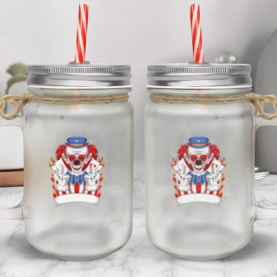Horror Mason Jar Cups