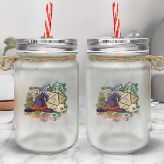 You Can Certainly Try - GameMaster Mason Jar Cups