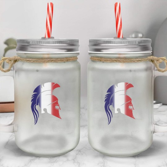 Sparta France Mason Jar Cups