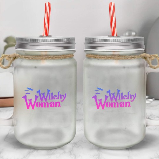 Witchy Woman Mason Jar Cups