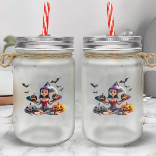 Princess Diana Mason Jar Cups