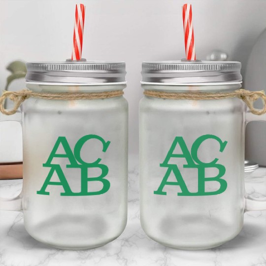 ACAB Celtic Mason Jar Cups