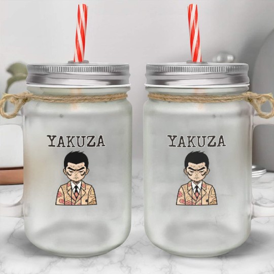 Yakuza Mason Jar Cups