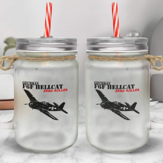 F6F Hellcat Mason Jar Cups