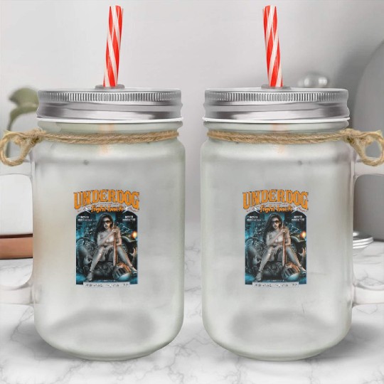 underdog fight back #2 Mason Jar Cups
