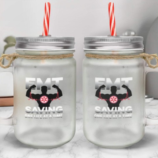 Saving One Life Doctor Or Medical Staff Gift Mason Jar Cups