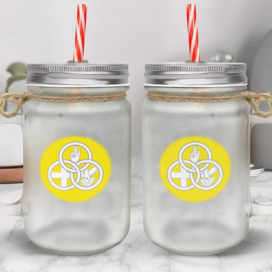 God Trinity Sunday Father Son Holy Spirit Mason Jar Cups