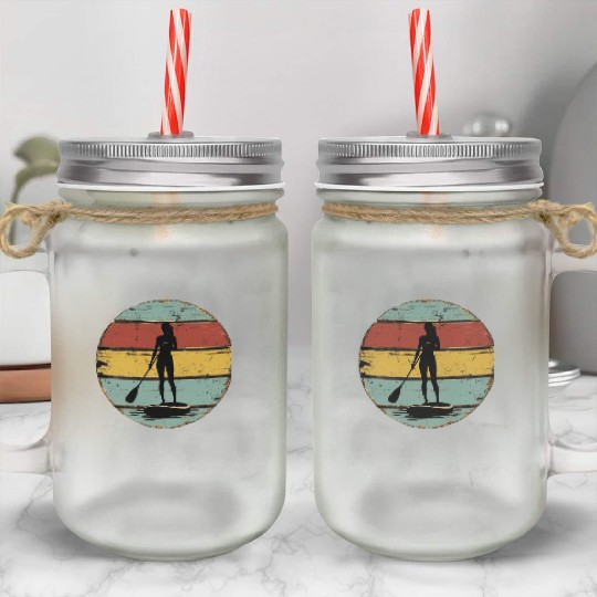 Standup Paddle 3 Mason Jar Cups