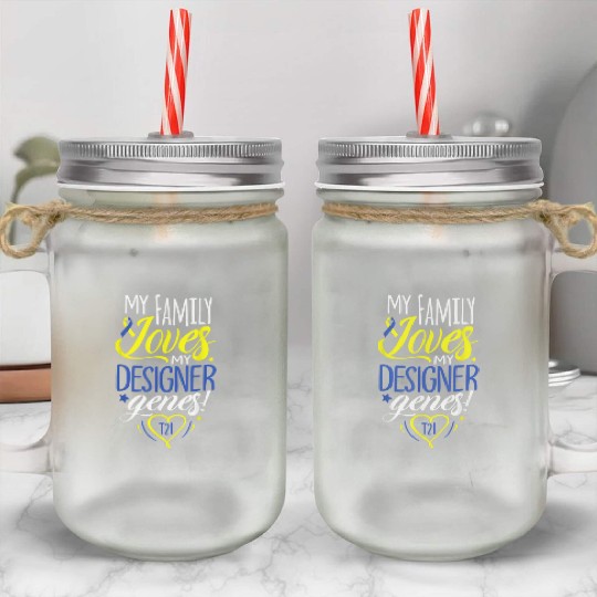 T21 Toddler Gift Mason Jar Cups