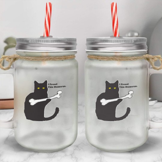 I Found This Humerus Mason Jar Cups