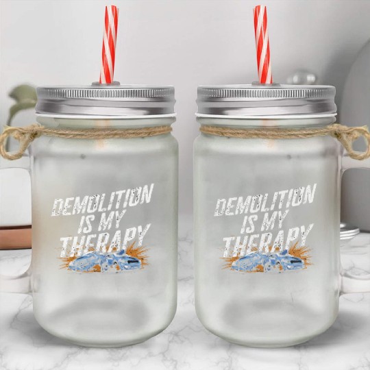 Demo Derby Demolition Derby Demolition Derby Lover Mason Jar Cups