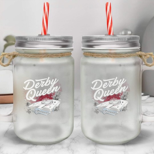 Demo Derby Demolition Derby Demolition Derby Lover Mason Jar Cups