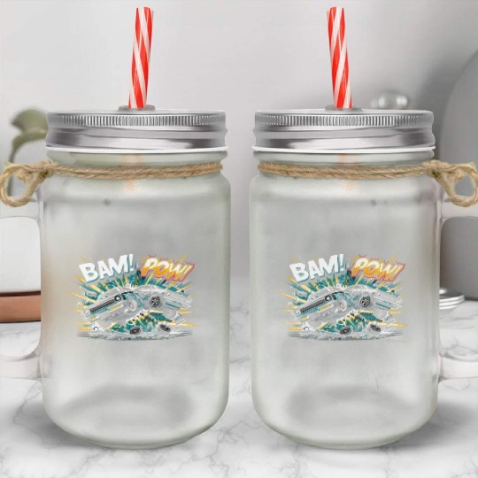 Demo Derby Demolition Derby Demolition Derby Lover Mason Jar Cups