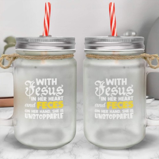 Cringe Jesus Meme Oddly Specific Stupid Weird Mason Jar Cups