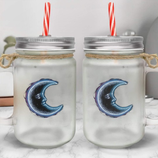 Neon moon Mason Jar Cups