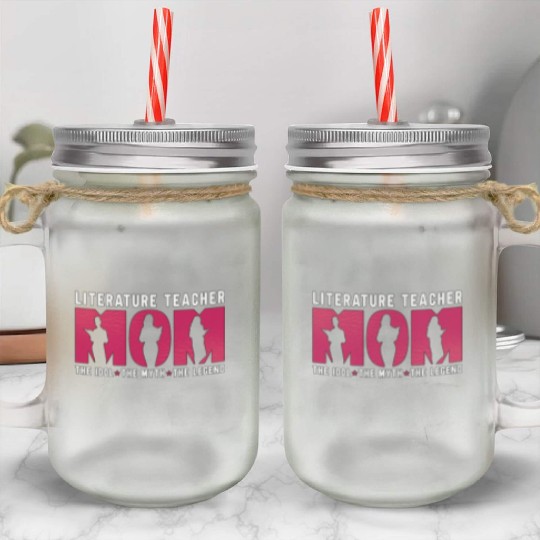 Literature Teacher Mom The Idol The Instructor Mason Jar Cups
