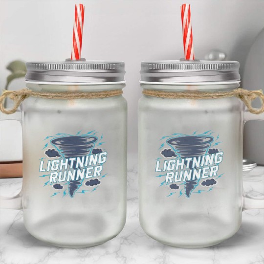 Tornado Chasing Adventures: Embrace Nature's Fury Mason Jar Cups