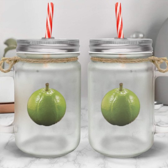 Guava Realistic Mason Jar Cups