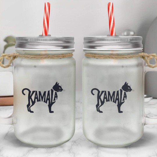 Kamala Harris 2024 | Feminist Cat Ladies Meme Tees Mason Jar Cups