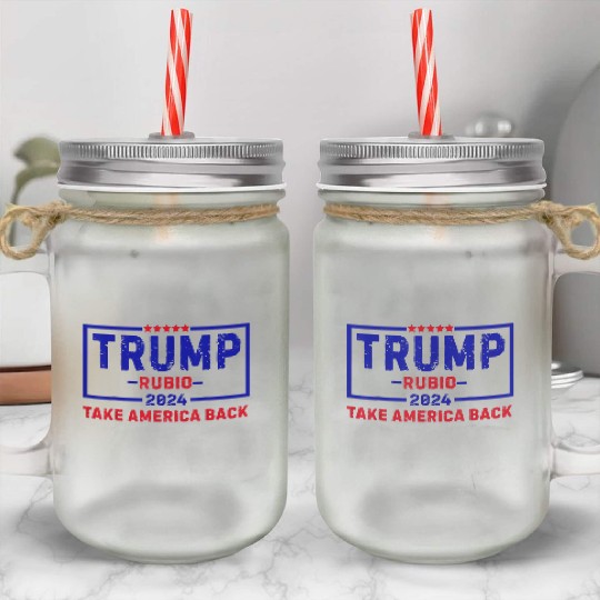 Childless Cat Lady Kamala 2024 Mason Jar Cups