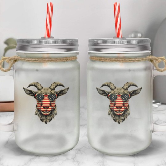 Kamala Harris 2024 For President Campaign US Flag Mason Jar Cups