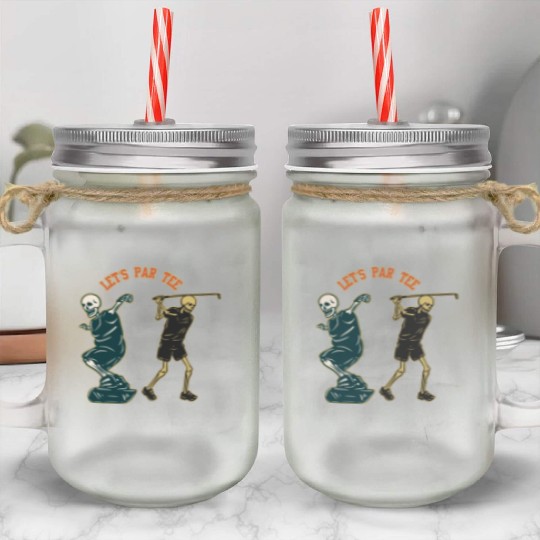 Mason Jar Cups Softstyle unisexe patineur squelette