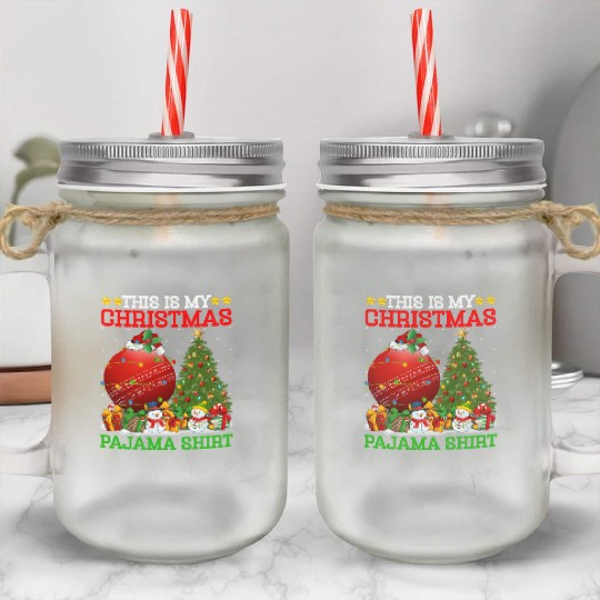 Cricket Ball Christmas Tree Lights Mason Jar Cups