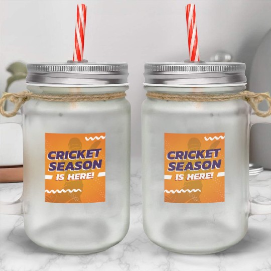 CRICKET 2025 Mason Jar Cups