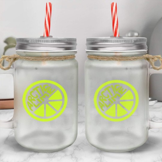 Arctic Lime Mason Jar Cups