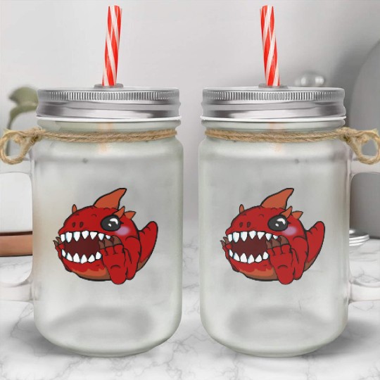 Chibi Monster Mason Jar Cups