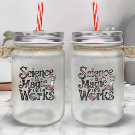 Science Powerhouse Mason Jar Cups