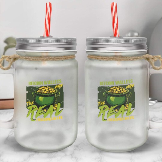 St Patricks Day Bitcoin Wallets The Real Treasures Mason Jar Cups