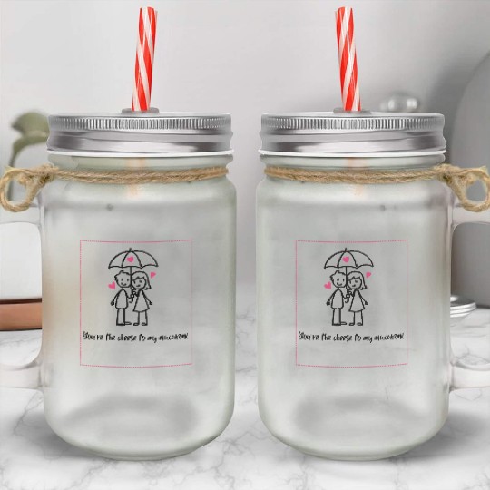 You’re the Cheese to My Macaroni Valentine Day Mason Jar Cups