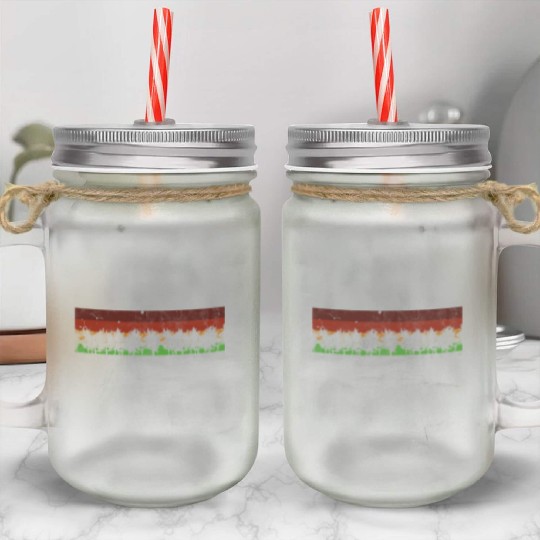 Vintage Nature Trees Forest – Outdoor Adventure Mason Jar Cups