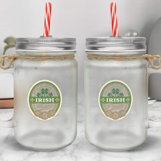 Kiss Me Im Irish 2025 Mason Jar Cups