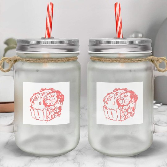Sketching Sweetness Mason Jar Cups