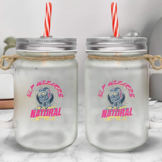 Computer Linguist Mason Jar Cups