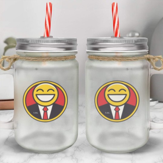 Laughing Business Icon – LOL Edition Mason Jar Cups