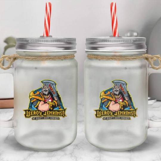 Warcraft Mason Jar Cups