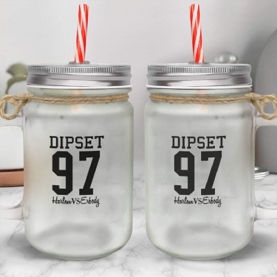 DIPSET Mason Jar Cups