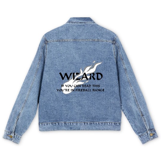 Wizard - Fireball Range Men's Denim Jackets