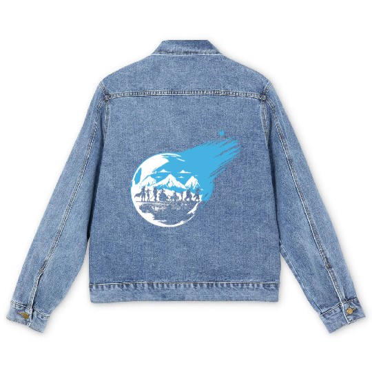 Final Fantasy 7 Inspired Men's Denim Jackets